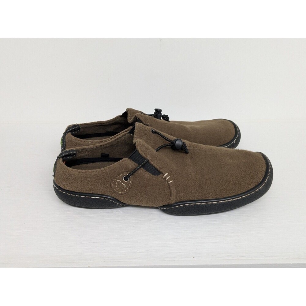 Terrasoles Shoes Mens Size 11 Brown Clog Bungee Toggle Comfort - Picture 2 of 8